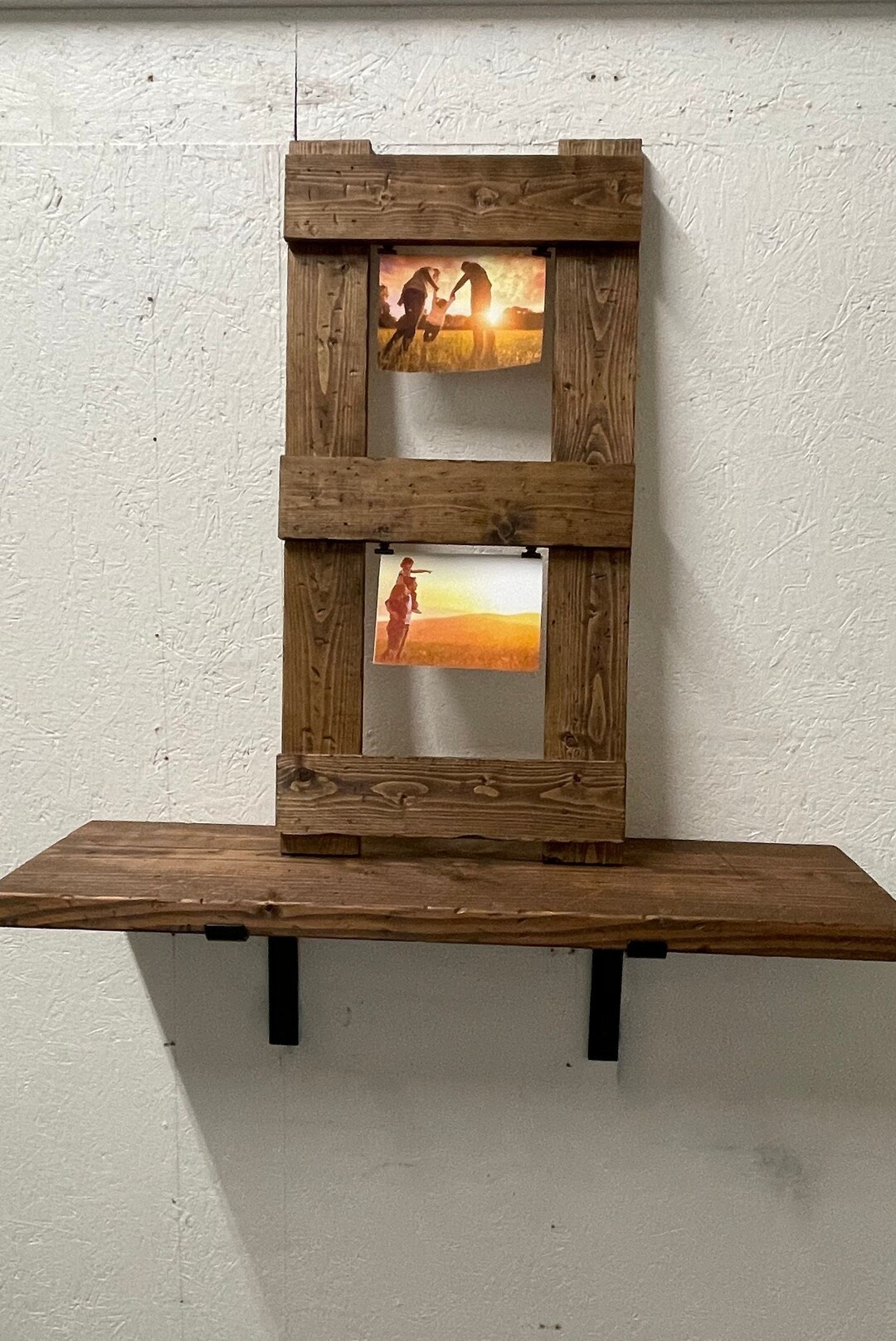 Rustic Farmhouse Picture Frame Ladder Picture Frame Rustic Etsy