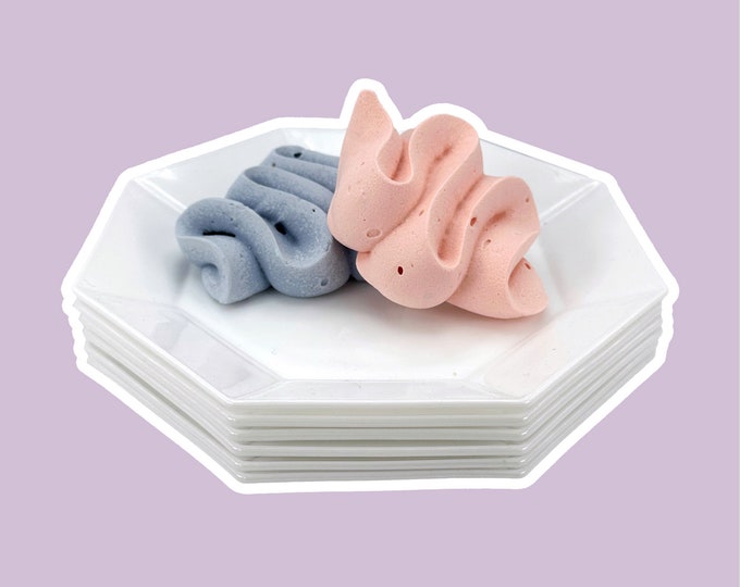 6 FOOD Plates Arcoroc Octime White Frosted Glass Arcopal Glass France Set 80s 90s Luminarc France Art Deco Revival