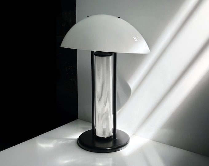 Large Murano Glass Table Lamp by Bruno Gecchelin for Skipper & Pollux, Italy, 1980s