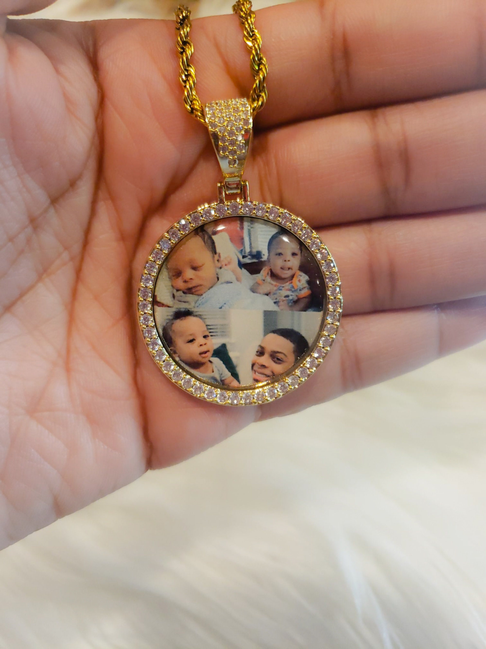 Custom Photo Necklace Personalized 