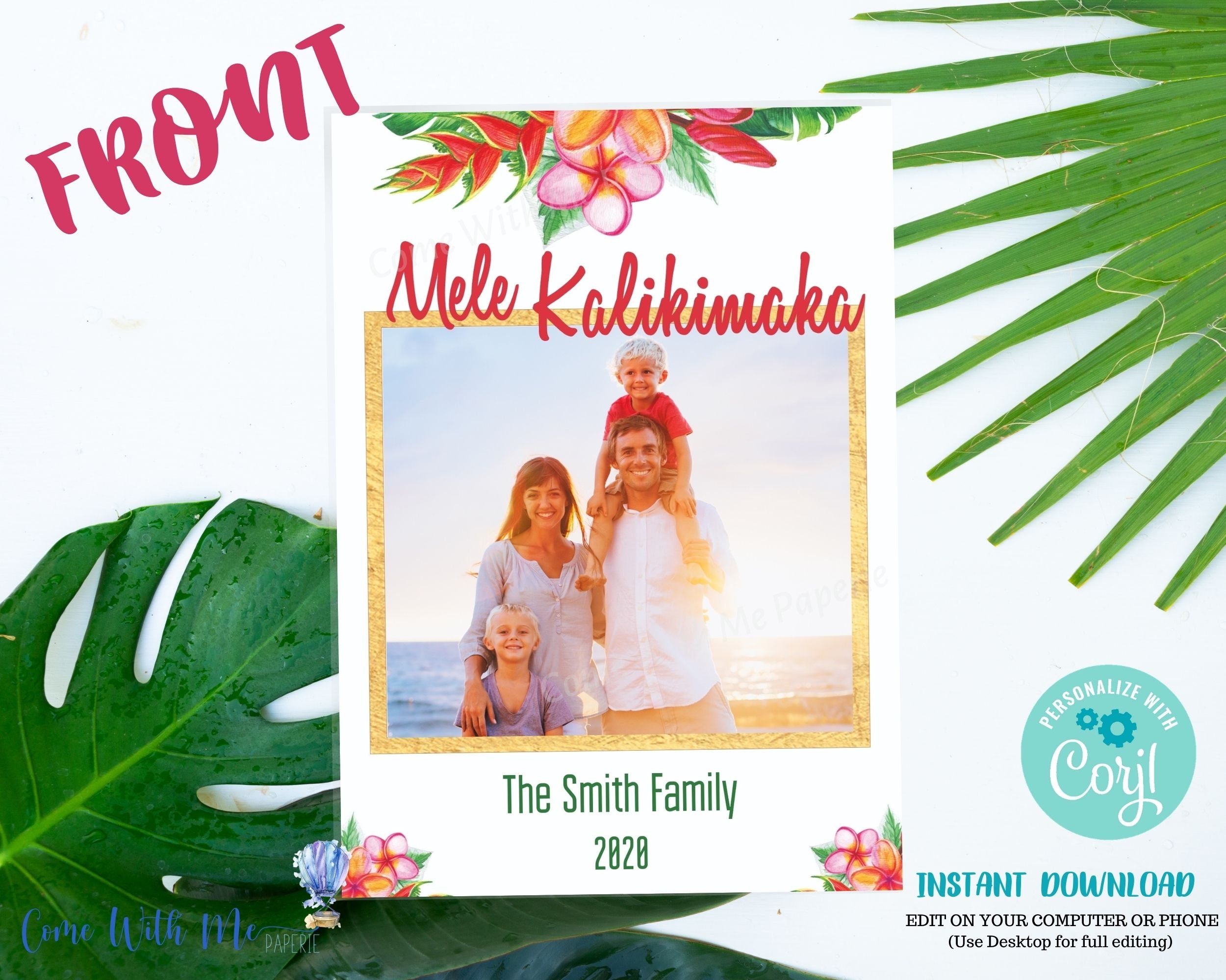 Editable Printable Mele Kalikimaka Holiday Photo Card 2020 Etsy editable-printable-mele-kalikimaka-holiday-photo-card-2020-etsy