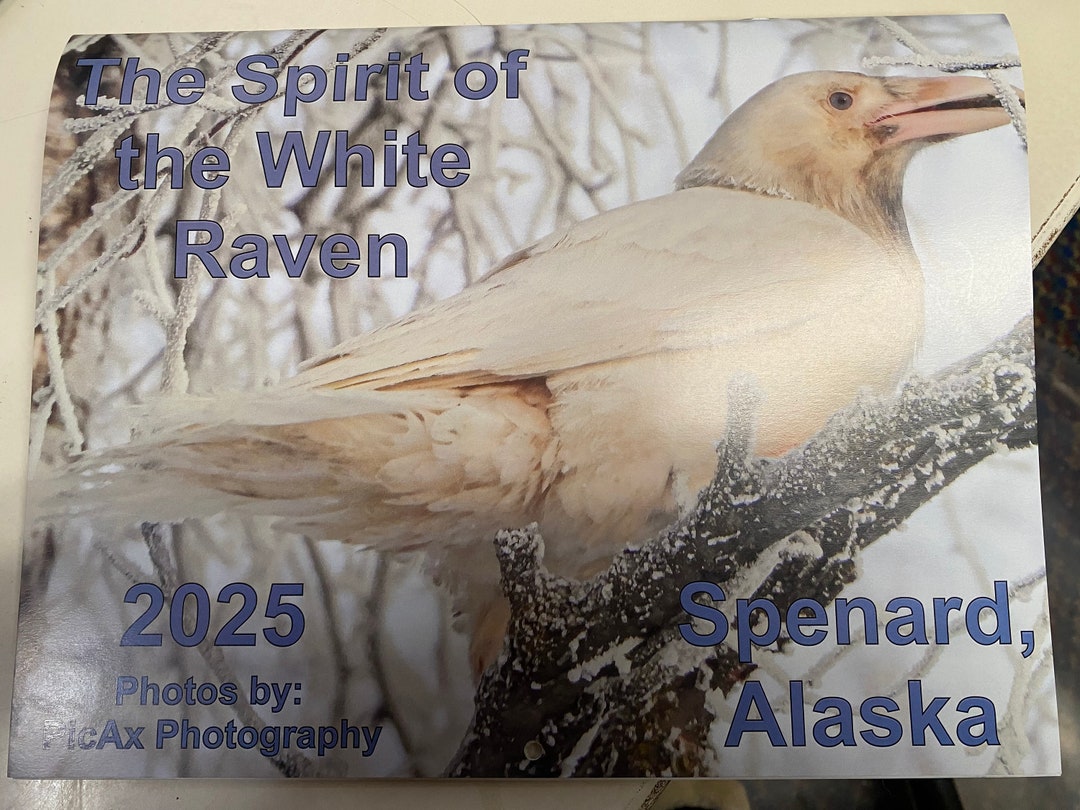 Spirit of the White Raven Calendar 2025 Etsy