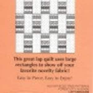 May include: A set of 12 black and white patterned fabric squares for quilting or crafting. The squares are arranged in a grid pattern. The fabric is called "Stack 'em Up" and is from the "Pind Tree Patterns" collection.