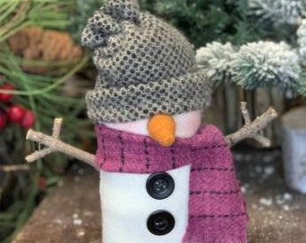 Gnome bonhomme de neige