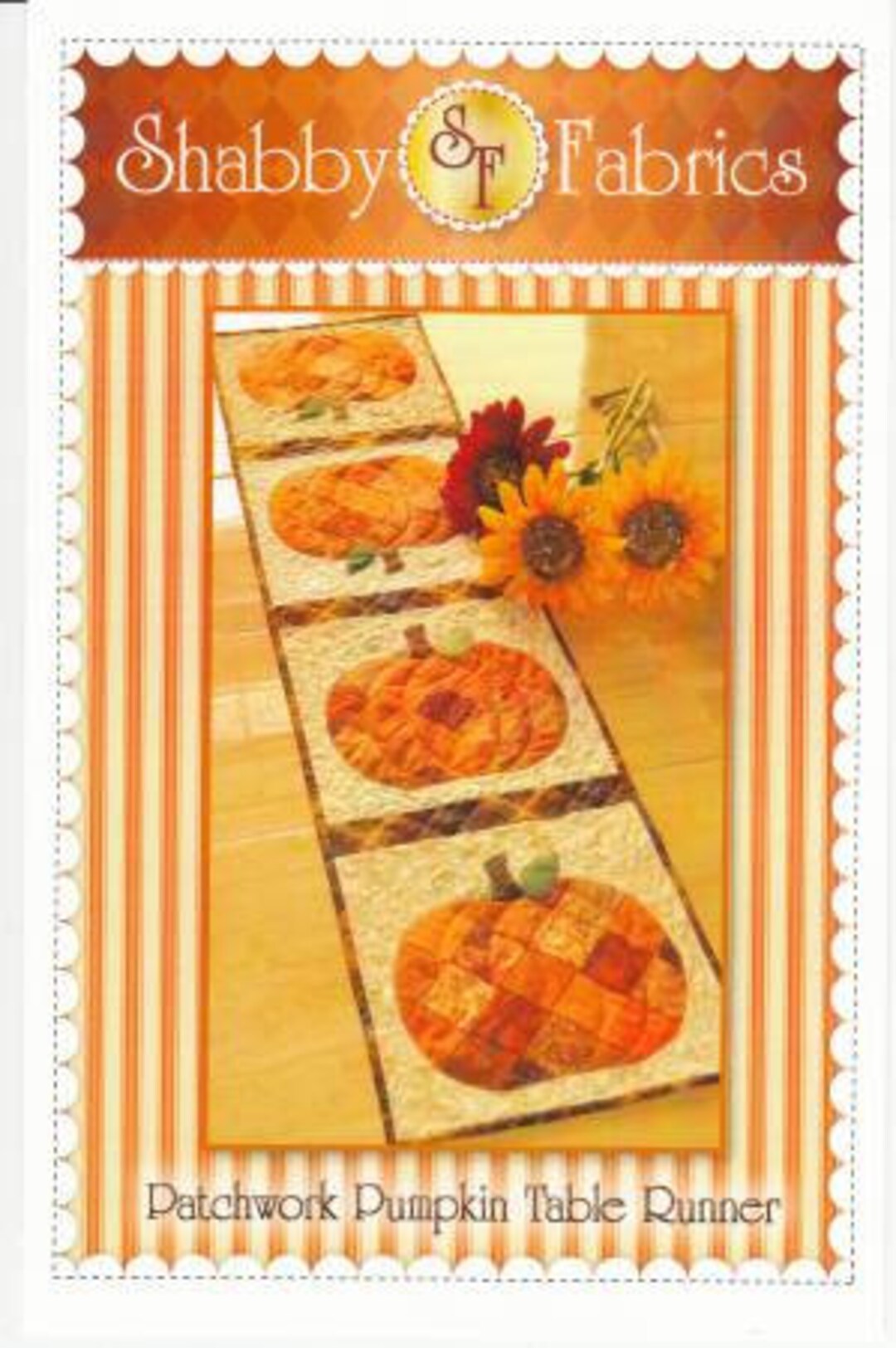 Patchwork Pumpkin Table Runner Pattern Etsy
