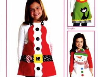 Cotton Ginnys- Holiday Friends Child Aprons