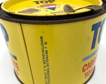 top tobacco price Vintage Top Cigarette Tobacco Advertising Tin