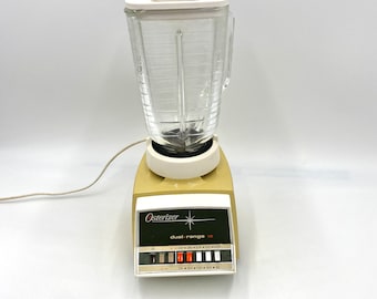 Vintage Blender Küchengeräte Gym Blender O Sterizer Dual Rancher 10 Blender 833 Cremes- Funktioniert