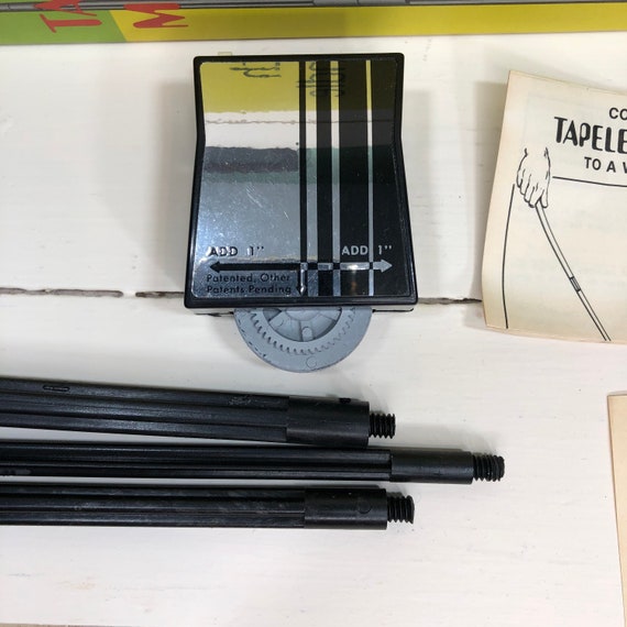 Vintage ENM Tapeless Measure W Handle Wheel Tape Measure TM 13