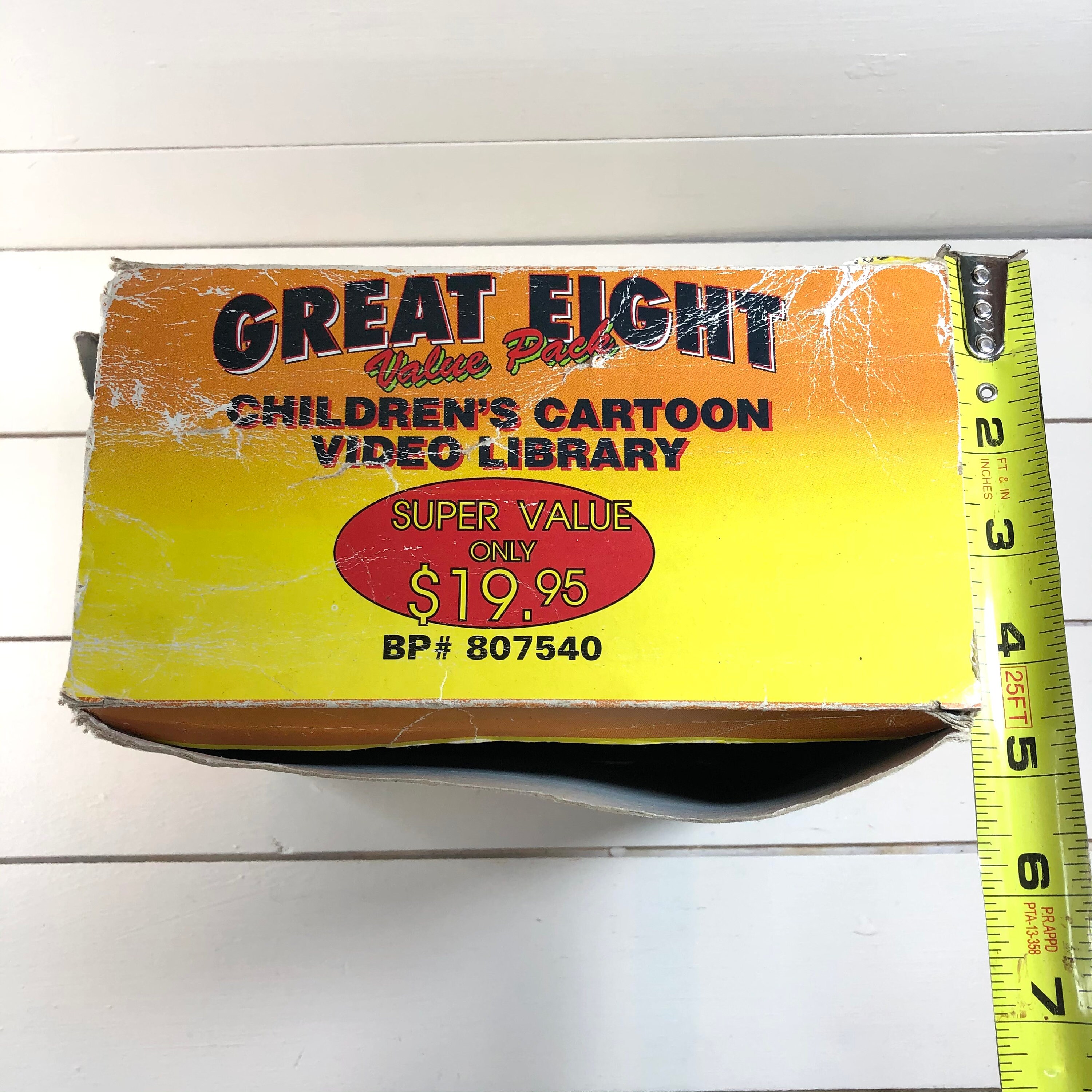 1993 Cartoons R Fun Great 8 VHS Value Pack Library C. | Etsy