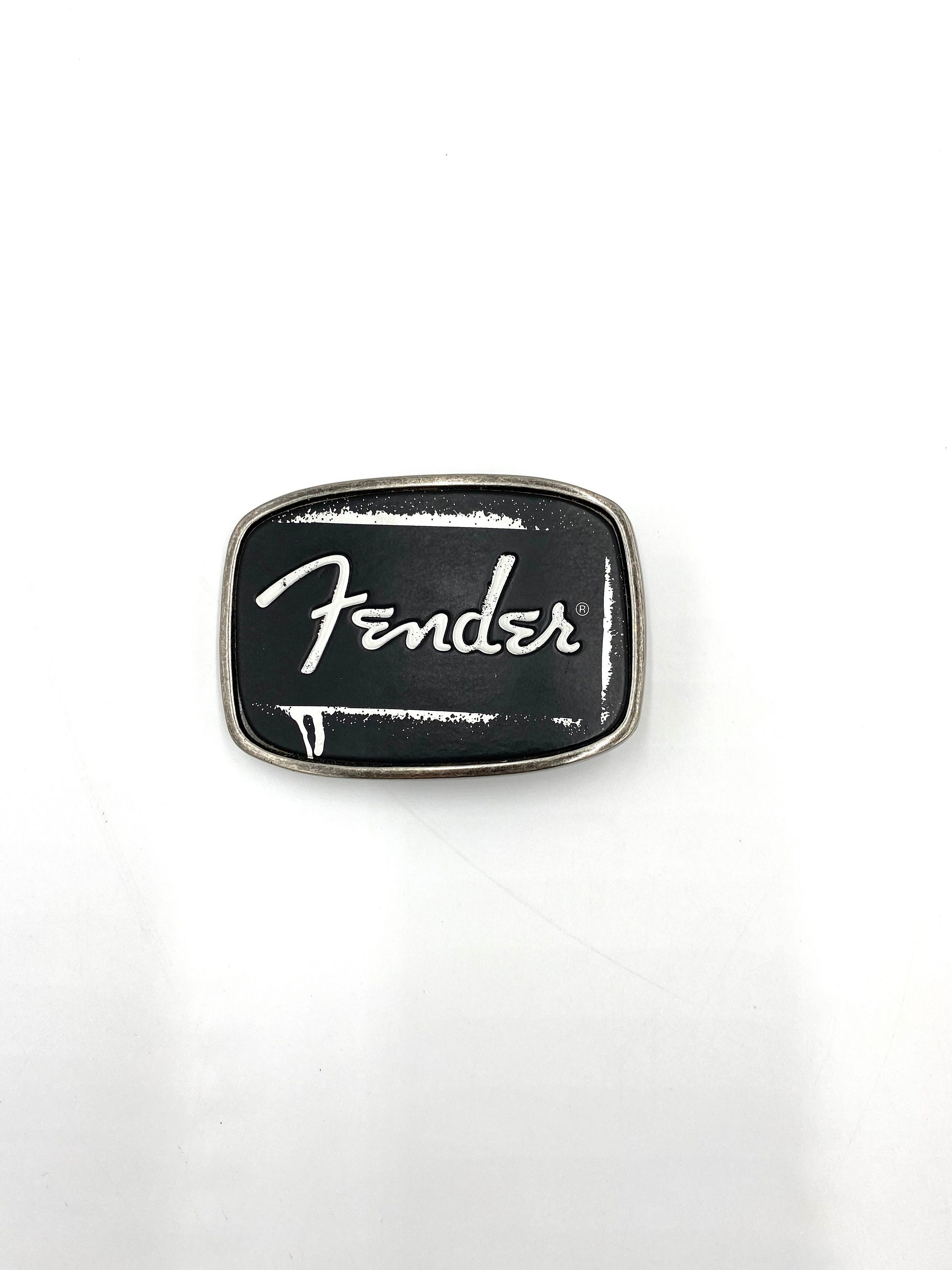 Fender belt buckle sales