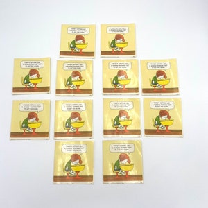 12 Vintage Hallmark Peanuts Peppermint Patty Stickers homework tests school.