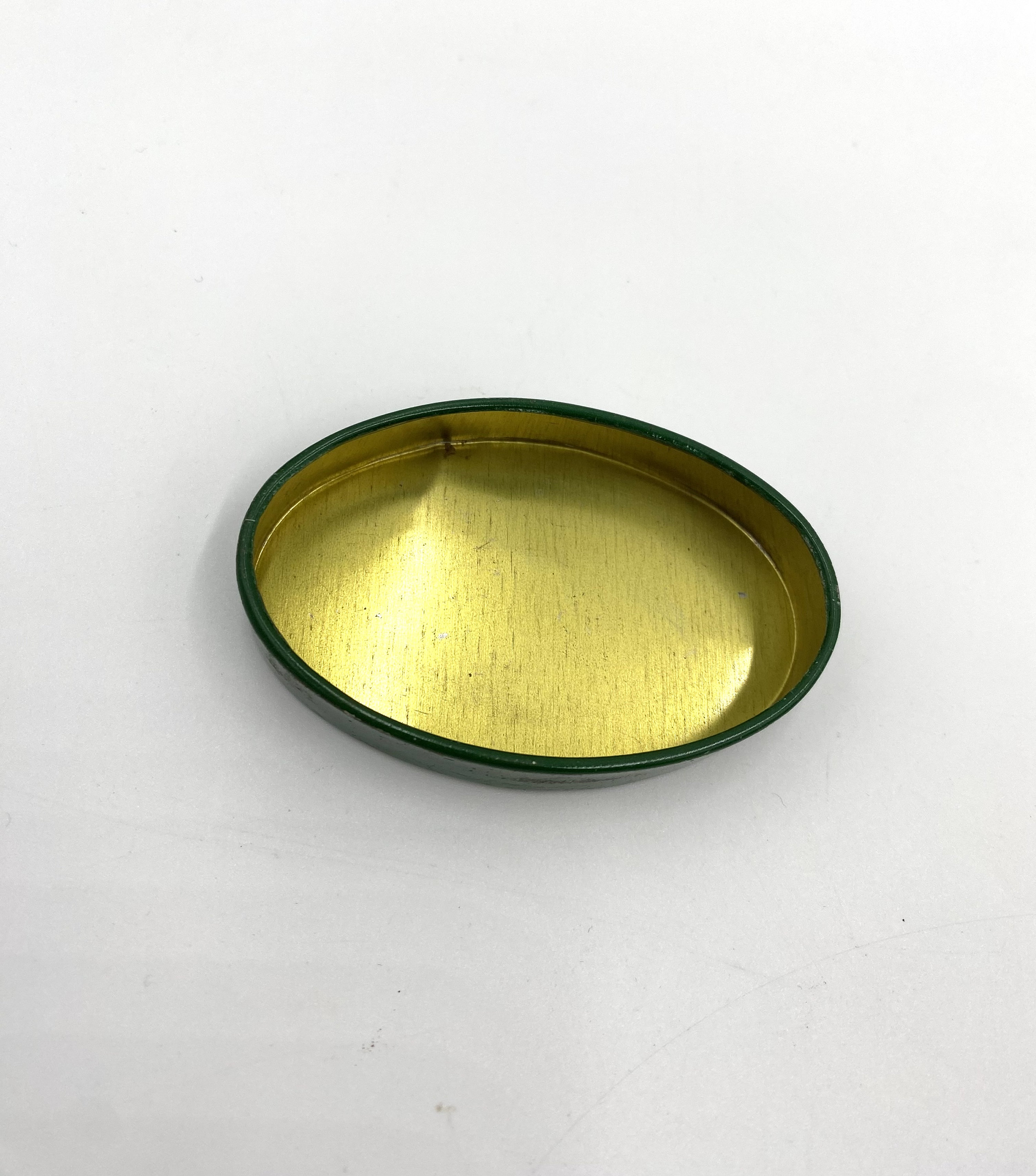 Coca Cola Vintage Handy Oval Tin Sewing Kit 1981 Gift Co Inc Dents