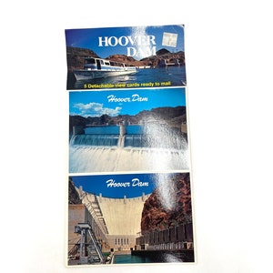 Hoover Dam Postkarten New Lot von 5.