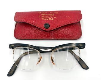 Monturas de gafas vintage con lentes Gafas retro Monturas de gafas Accesorios de exhibición Piezas de reparación CHIPS