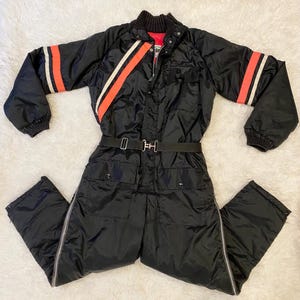 vintage Snow Suit Mens winter jumpsuit Ski suit for men Ski gifts for men Gift for snowboarder