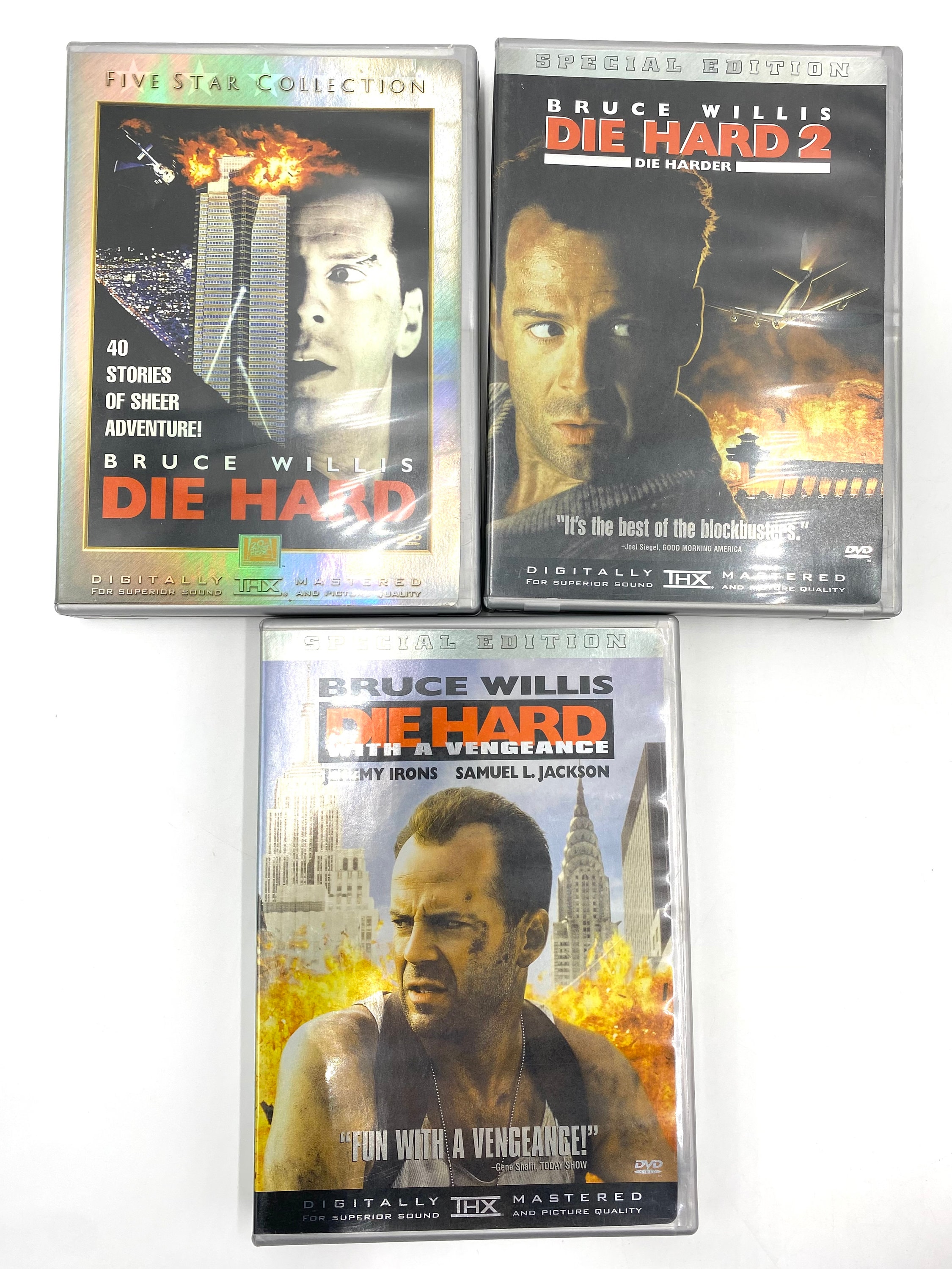 Die Hard the Ultimate Collection DVD 2001 Trilogy Box Set