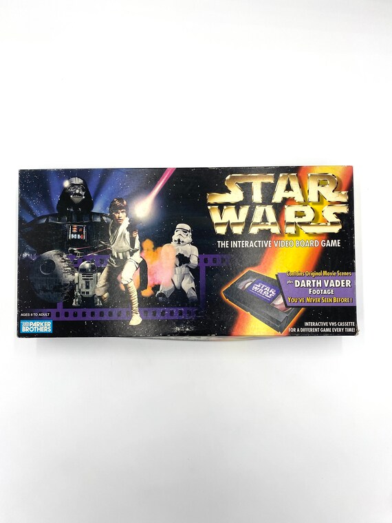 Star Wars the Interactive Video Board Game VHS 1996 Parker