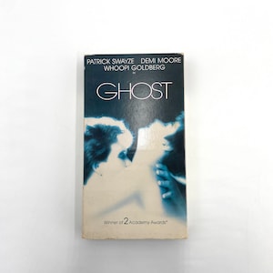 Ghost Movie VHS Tape Starring Patrick Swayze and Demi Moore 1993 Vintage