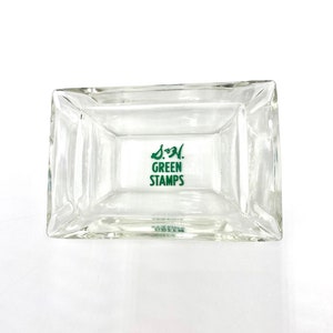 Popielniczka Astray Mid Century S&H Green Stamps Popielniczka / Popielniczka Vintage / Popielniczka Retro