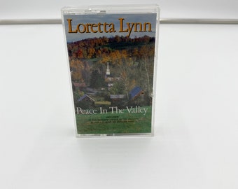 LORETTA LYNN "Peace In The Valley"  Cassette  MCA