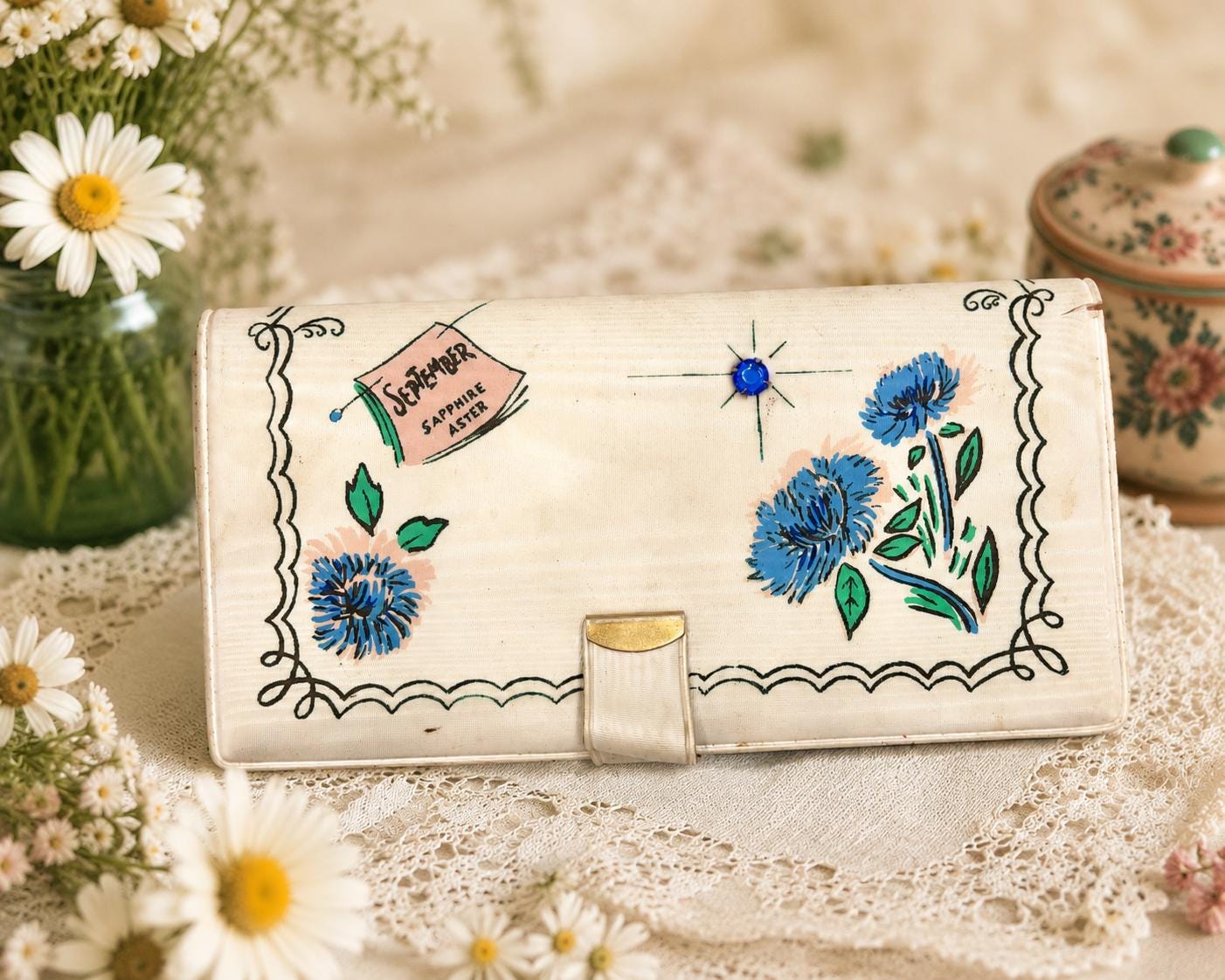 1960s Flower Bag - Etsy