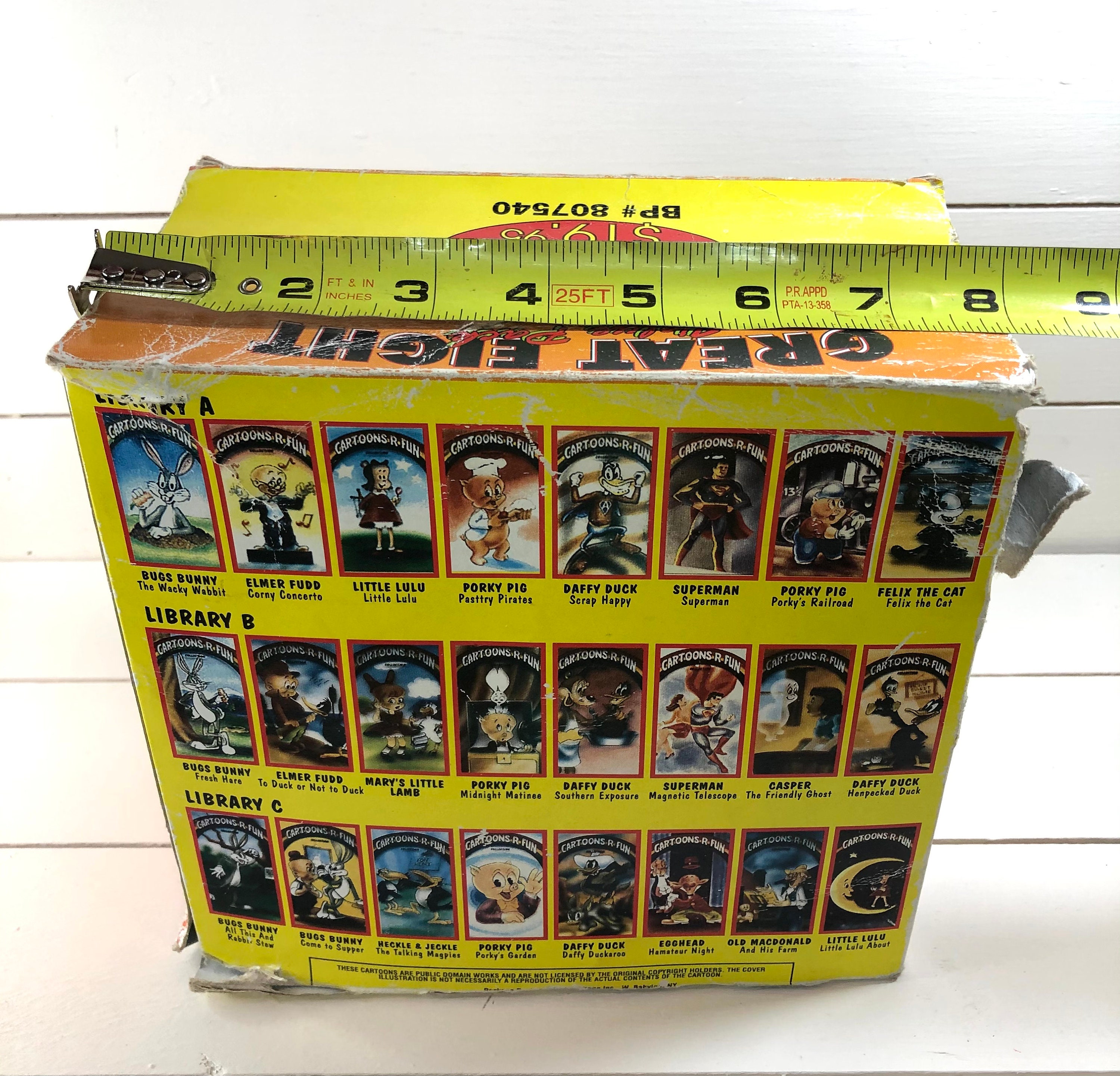 1993 Cartoons R Fun Great 8 VHS Value Pack Library C. Etsy