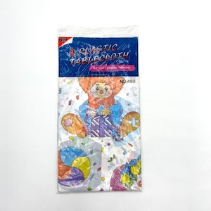Tablecloth birthday party party supplies kids birthday party Clowns clown party decorations