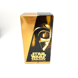 Vintage Star Wars VHS Tapes Original Trilogy,  Tapes 1997 Special Edition Set,