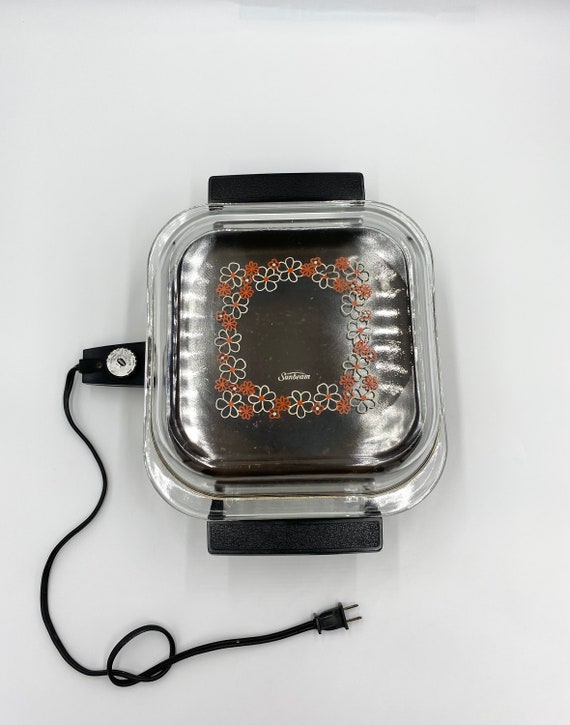 vintage sunbeam electric frying pan