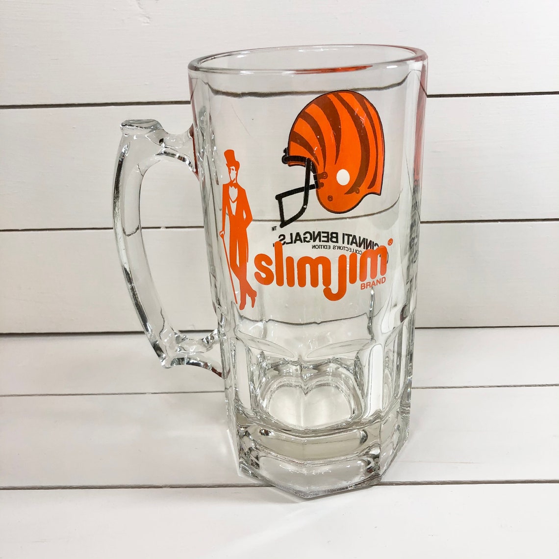 1990s Cincinnati Bengals 8 NFL Beer Mug. Collectors edition Etsy