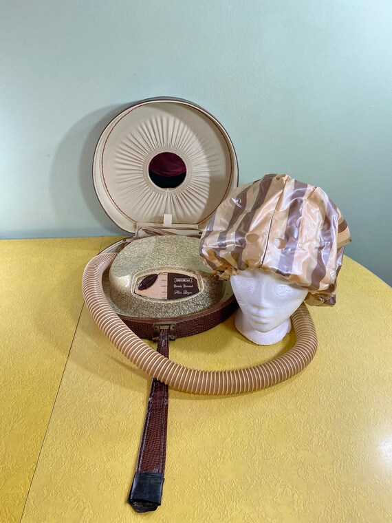 vintage bonnet hair dryer