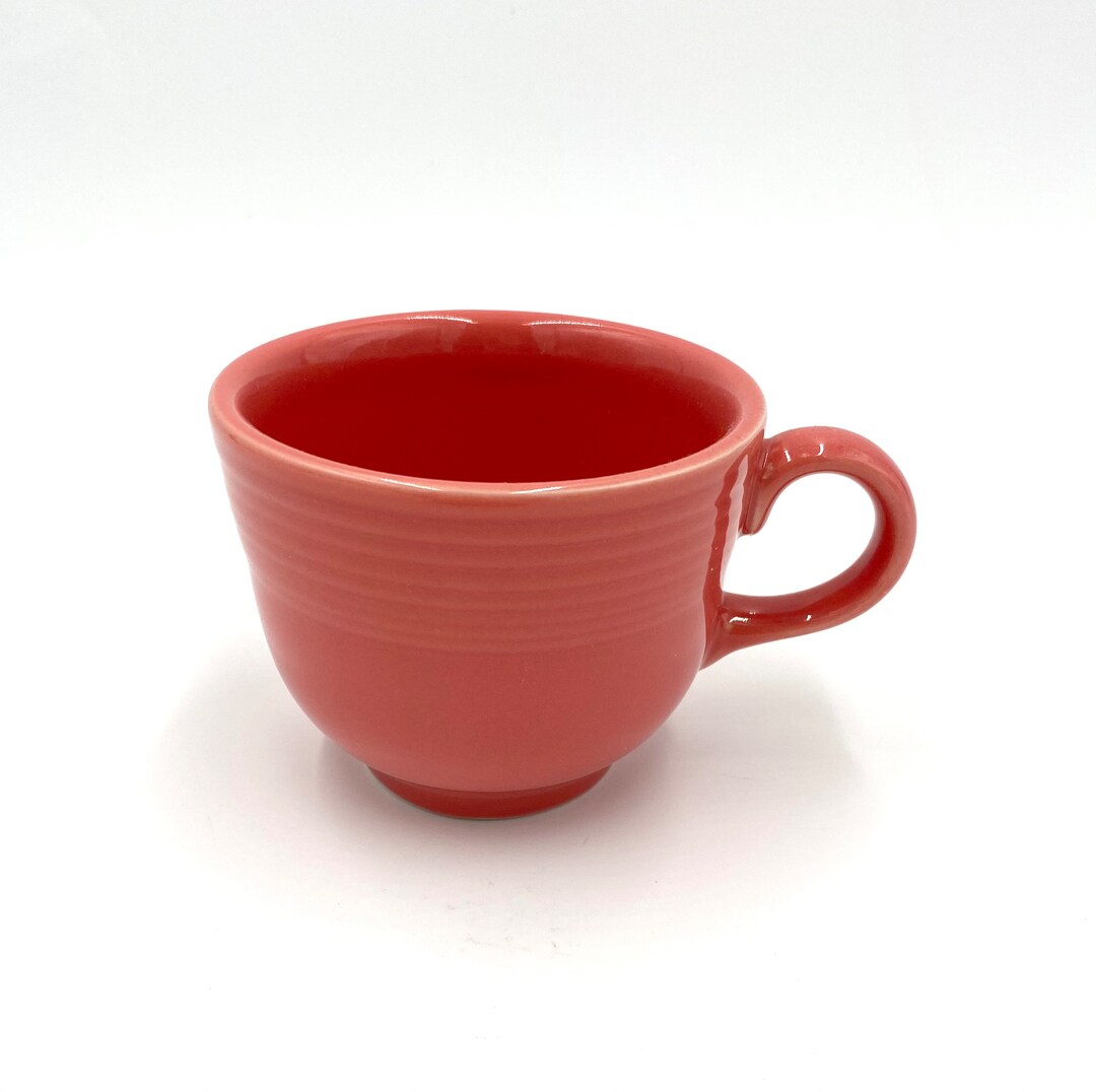 FIESTAWARE Fiesta Ware Cup Pink Small Coffee Mug HLC USA Homer Etsy