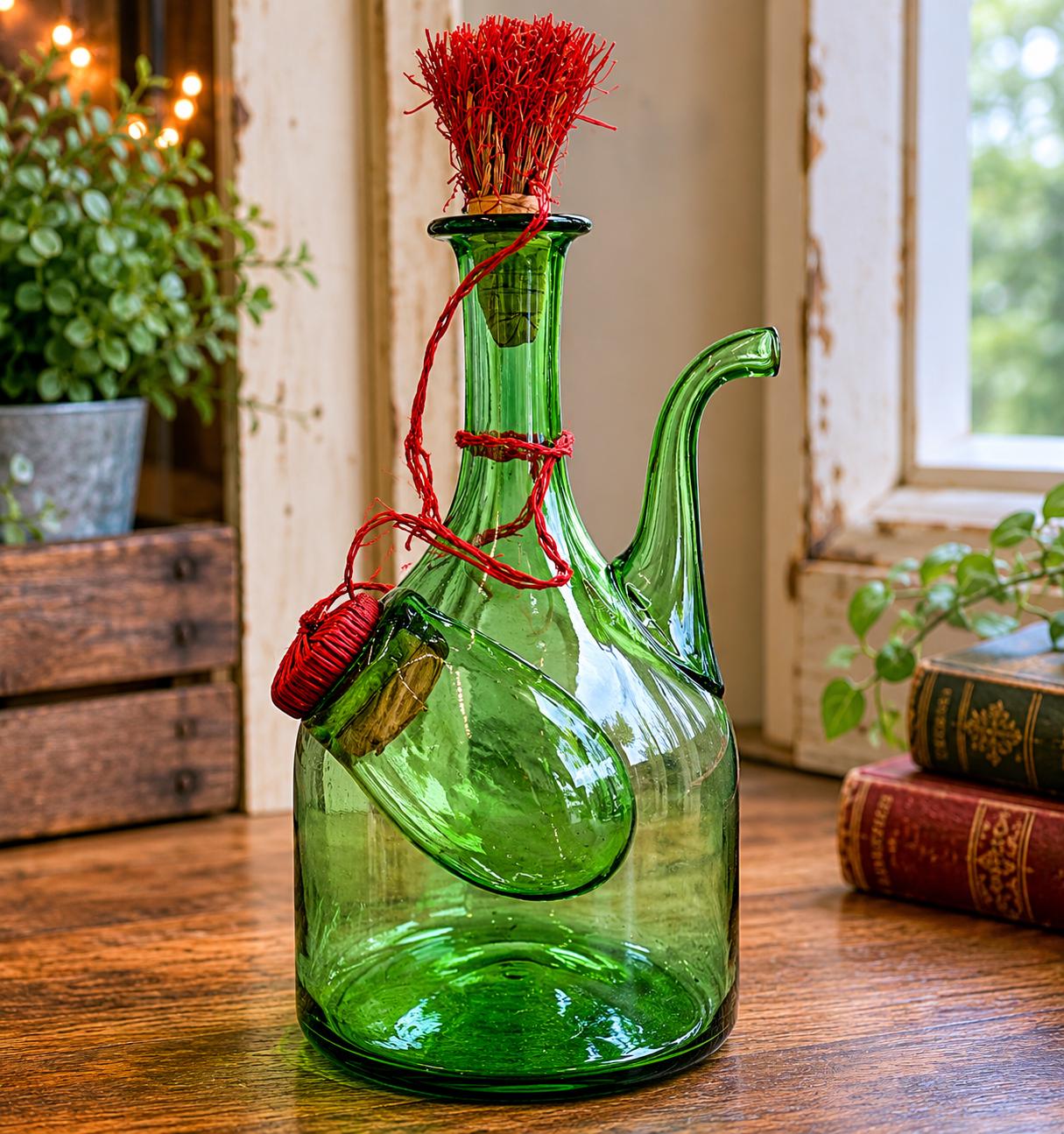 Wine Decanter With Ice Chamber - Etsy