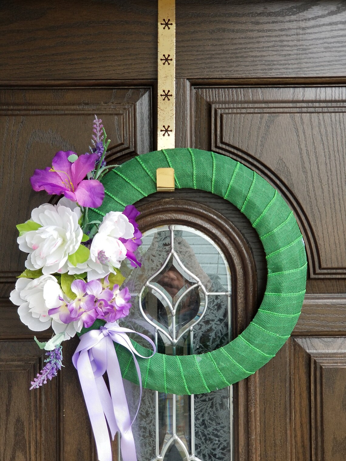 Beautiful Green Wreath Spring Wreaths Summer Wreaths Fresh Etsy