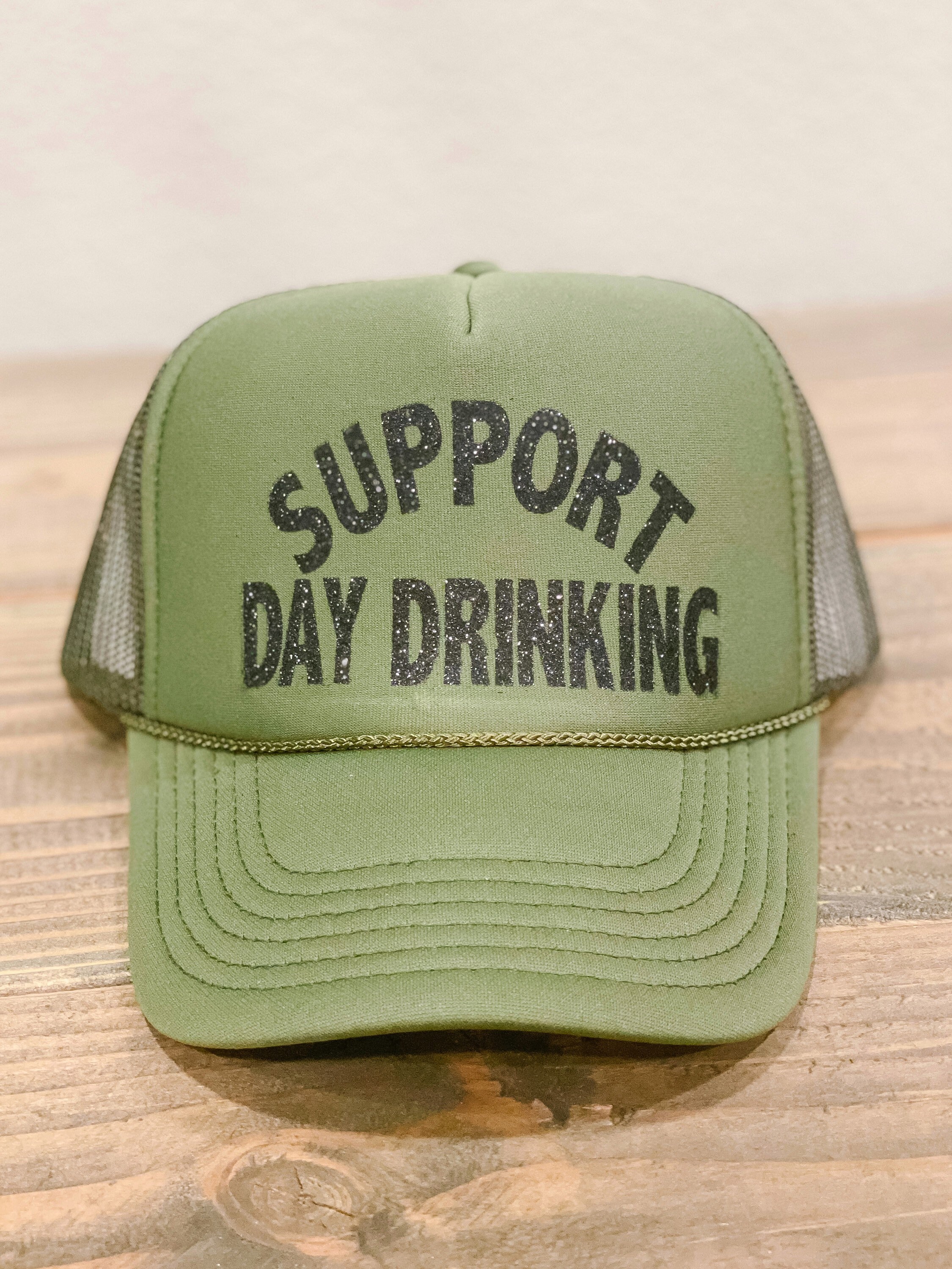 Support Day Drinking Trucker Hat - Etsy