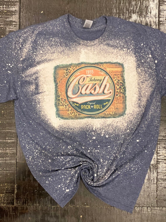 Johnny Cash Distressed Tshirt Country 