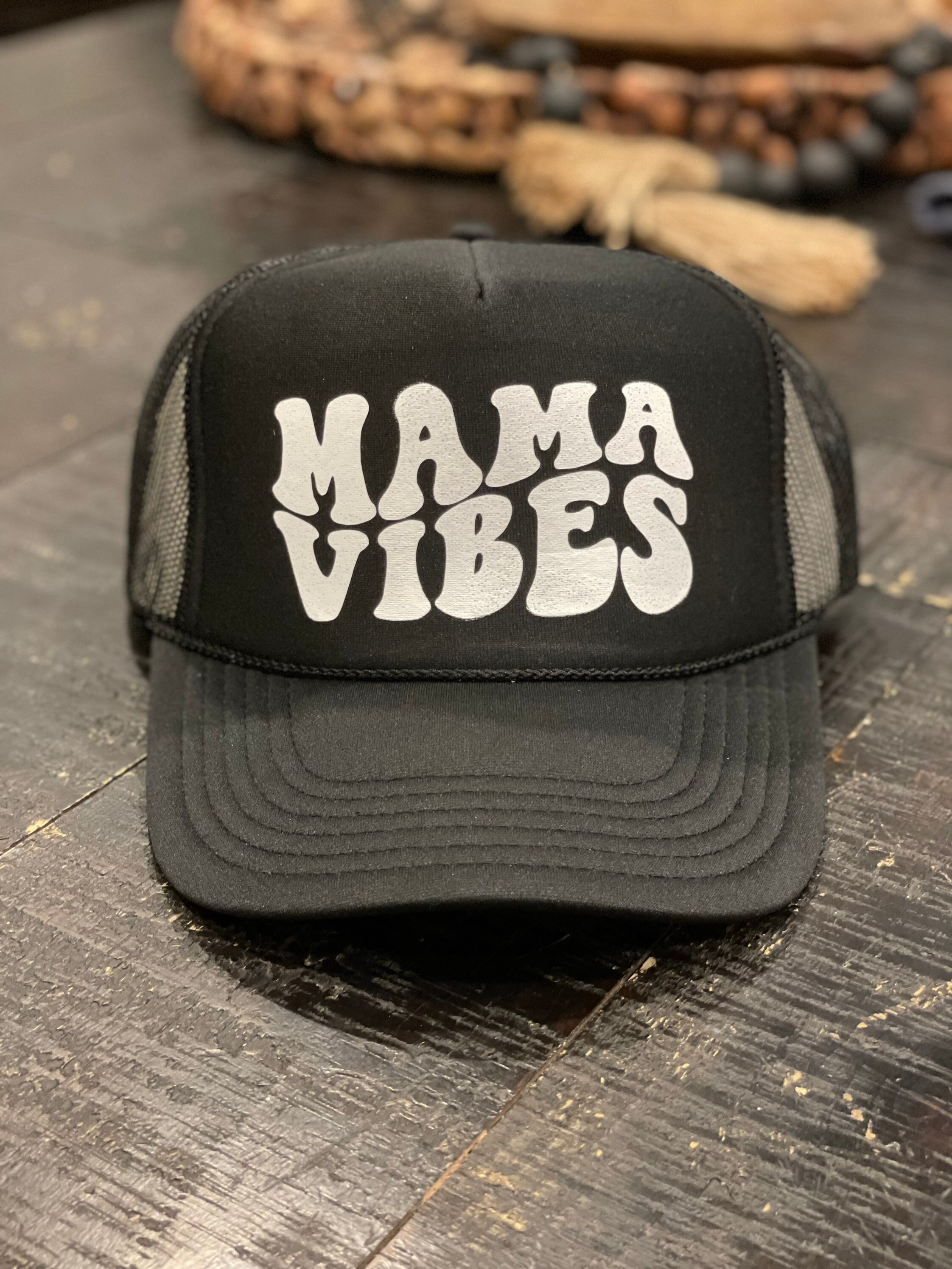 Mama Vibes Trucker Hat | Etsy