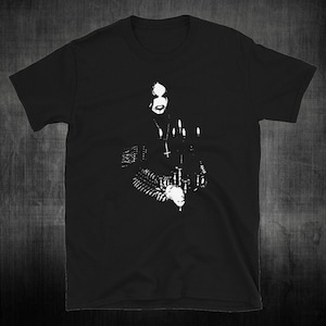 Corpse paint candelabra, Black metal corpse paint shirt
