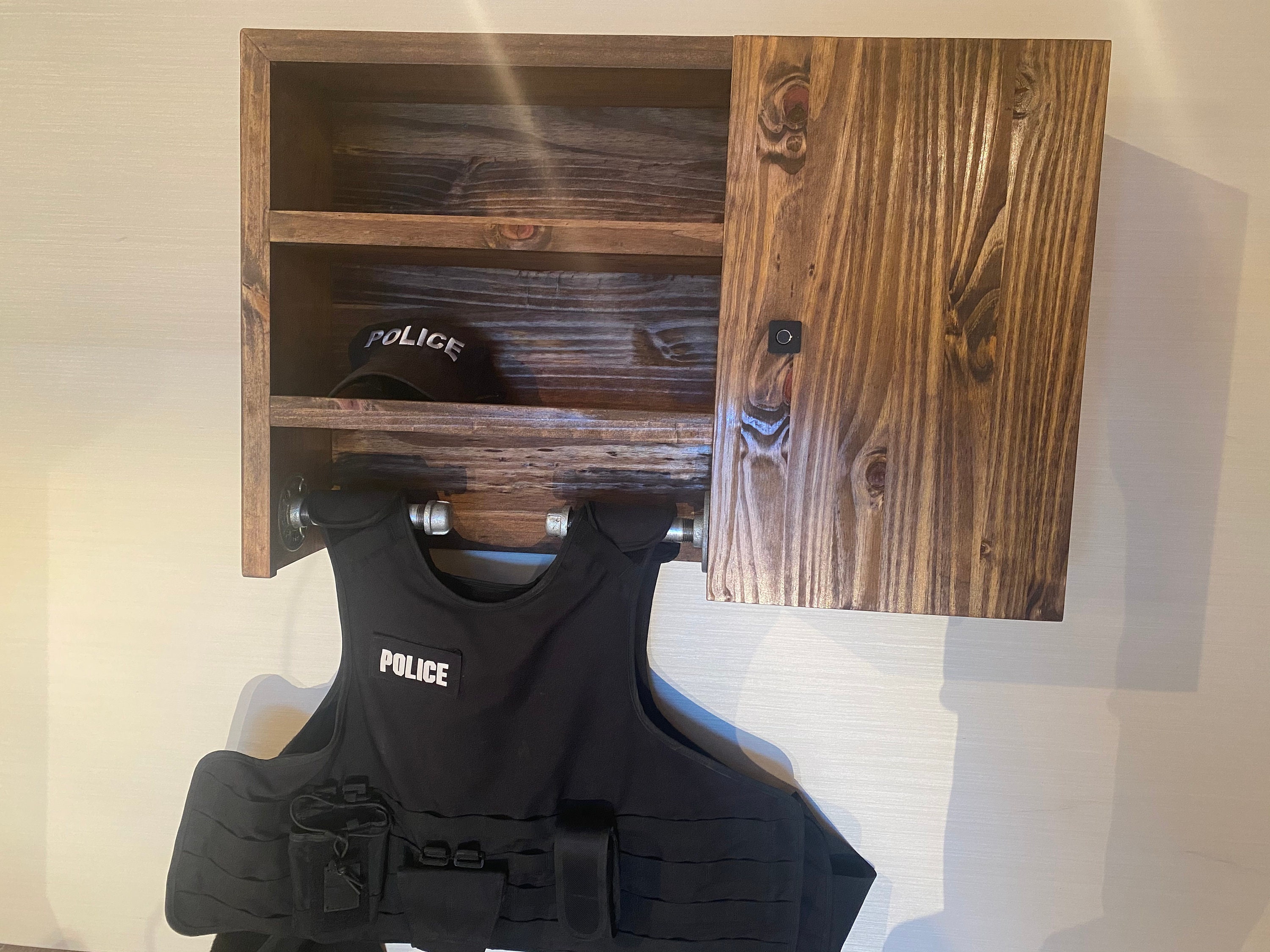 Wall Mounted Duty Gear Rack Etsy