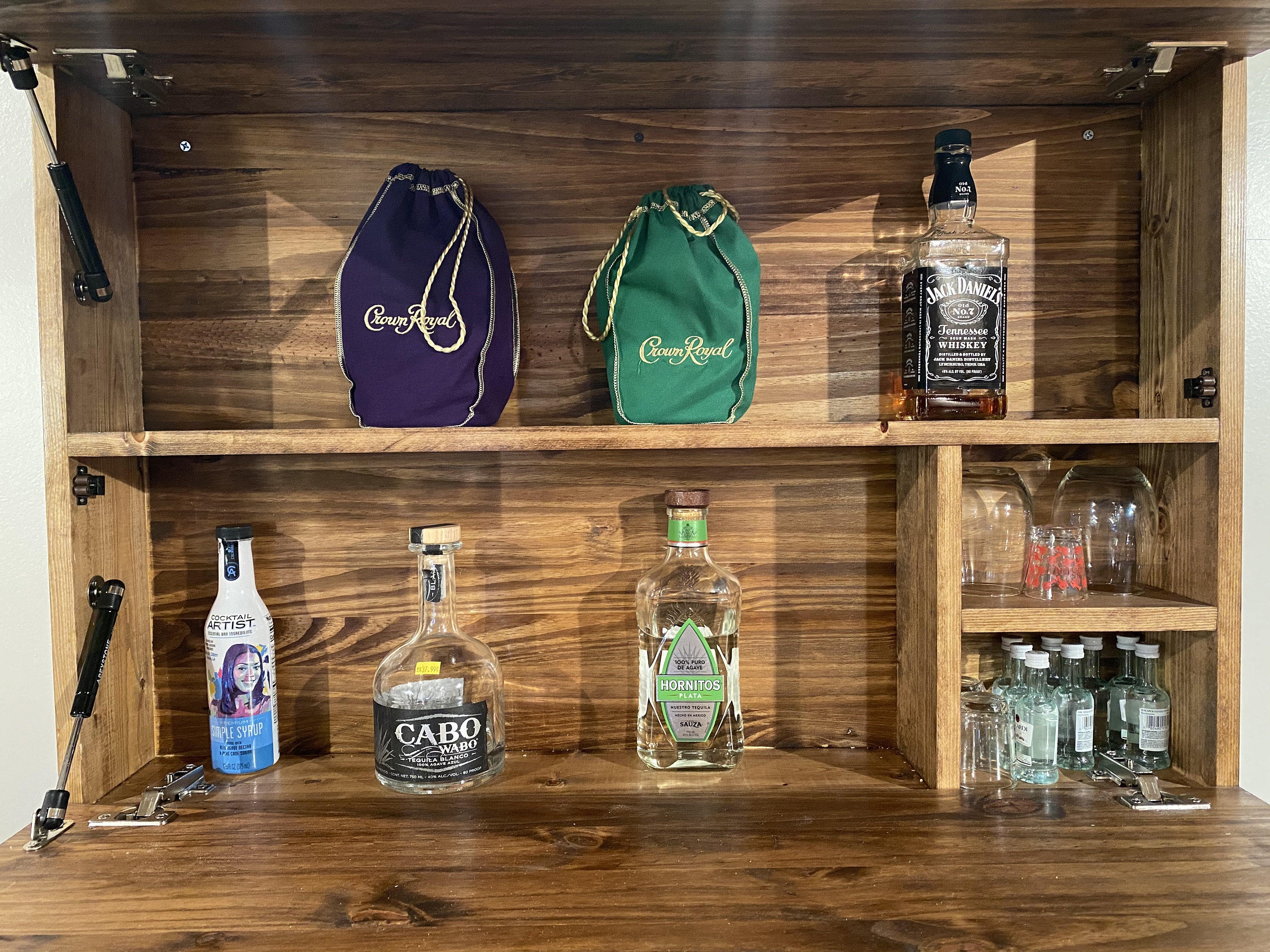 Hidden Bar Liquor / Mini Bar Etsy