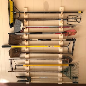 Yard tool storage