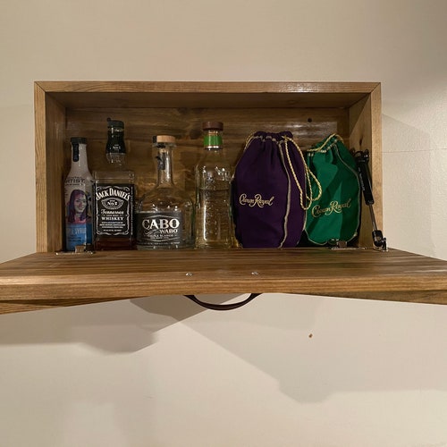 Hidden Bar Liquor / Mini Bar Etsy