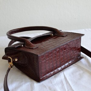 genuine leather bag,
croc embossed bag,
structured tote bag,
everyday leather bag,
crocodile print bag,
gift for her,
burgundy handbag,
luxury leather purse,
christmas gift,
leather gifts,
women leather purse,
mini crossbody bag,
small tote bag,