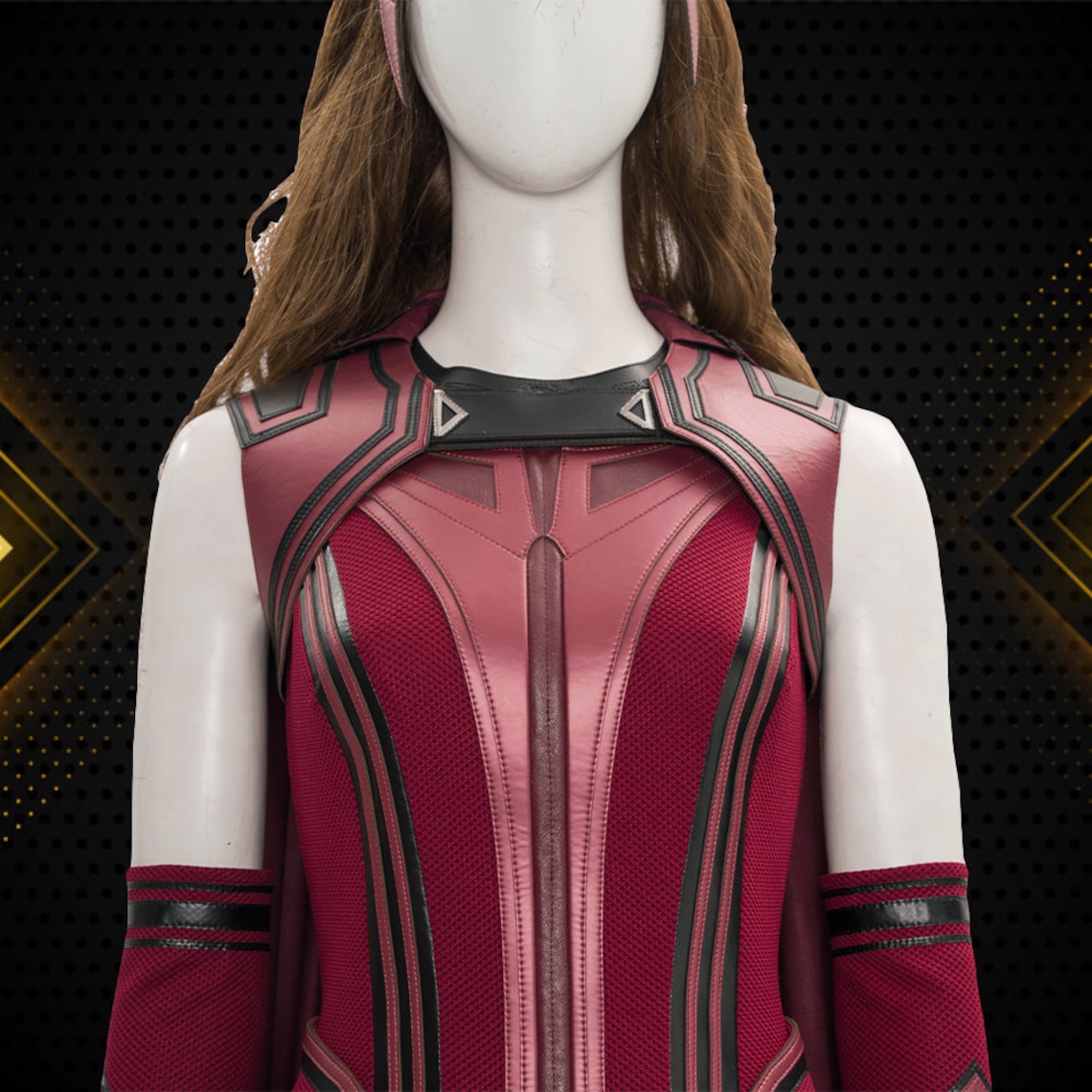 Wanda Vision Finale Cosplay Costume Wanda Halloween Outfit Etsy