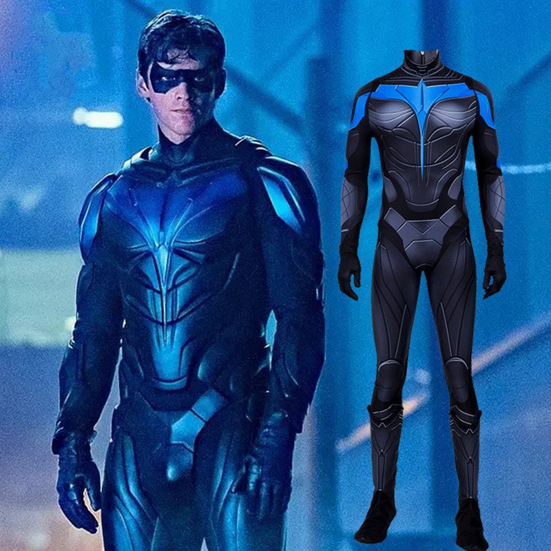 Most Popular Nightwing Costume at David Delarosa blog