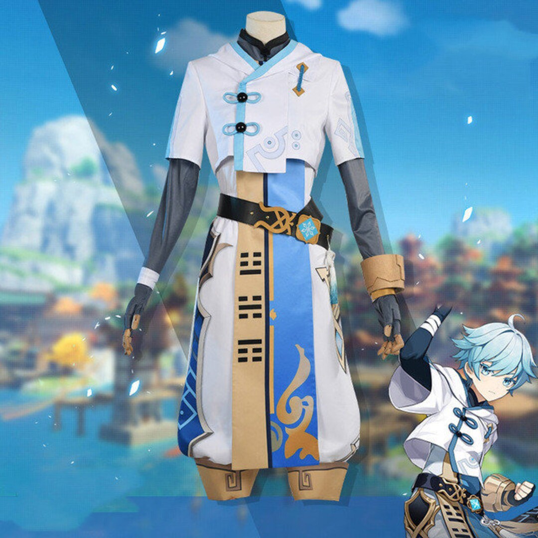 Black Summoner Kelvin Cosplay Costume