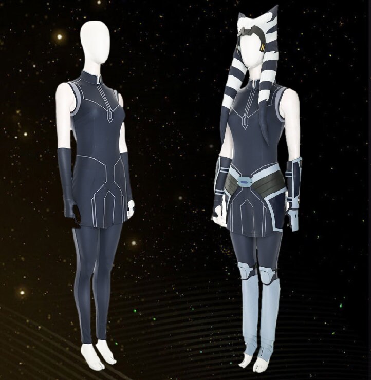 Ahsoka Tano Costume Star Wars the Clone Wars Cosplay Costume Etsy