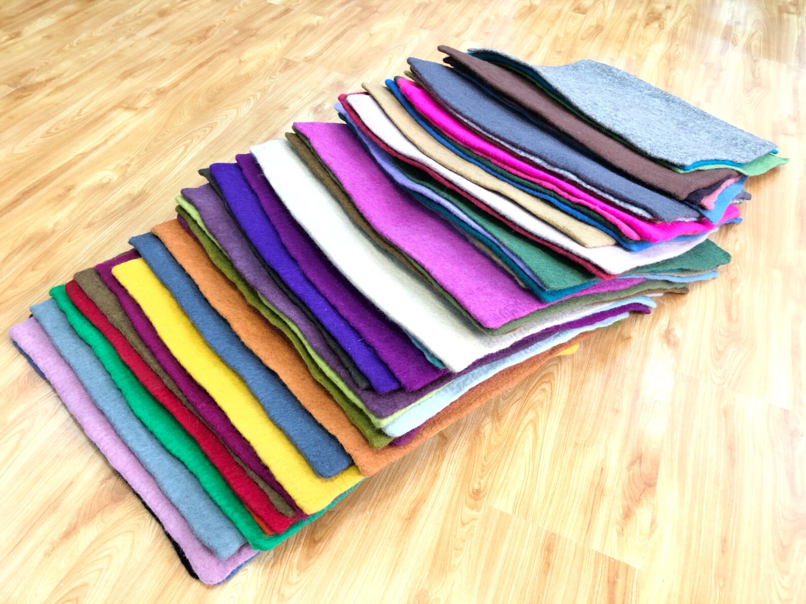 Handmade Felt Sheet 52X52 CM Wool Felted Blend Sheet Etsy UK