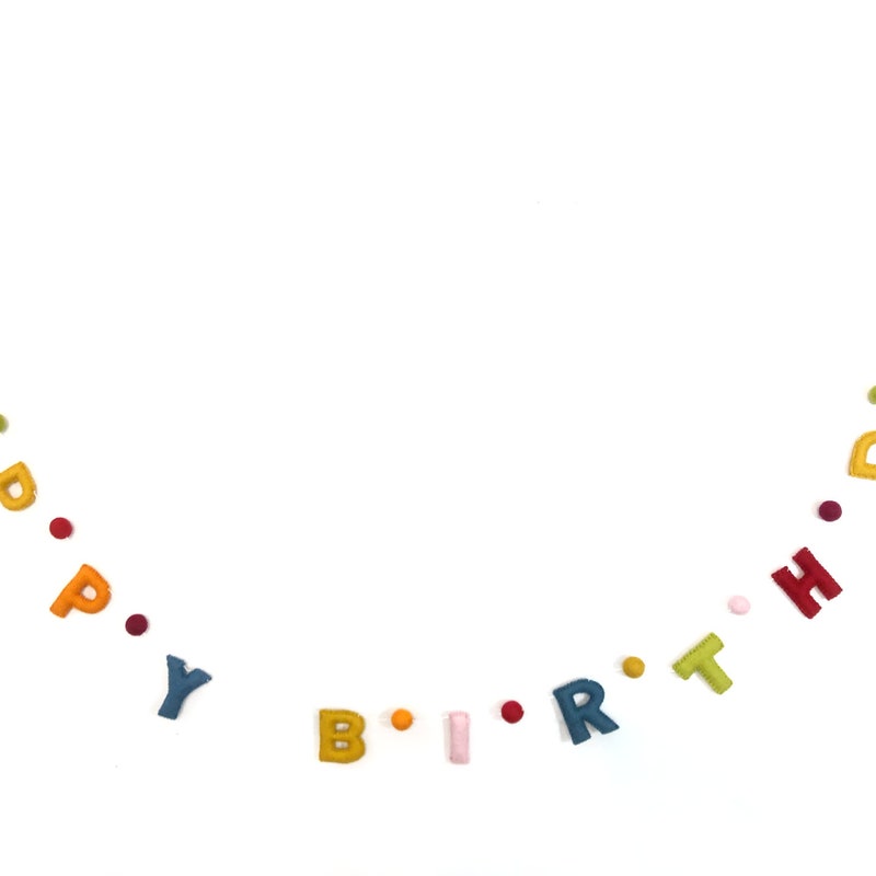 Birthday Garland - Etsy